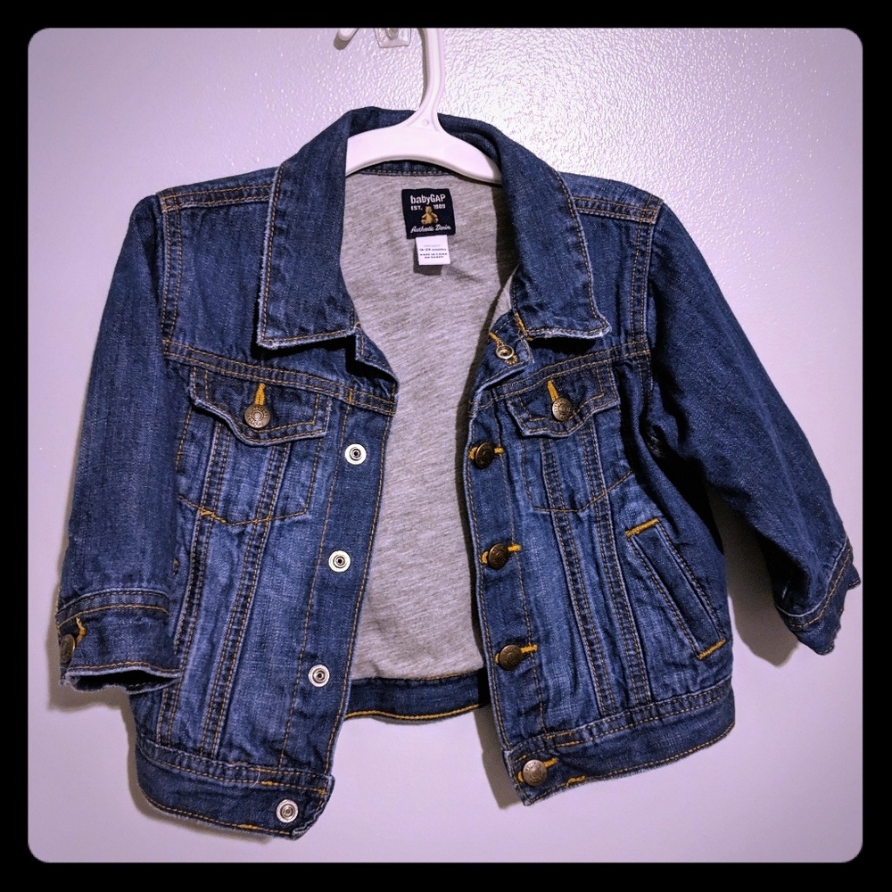 Gap Lined Denim Jacket